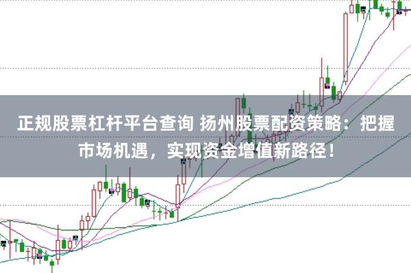 正规股票杠杆平台查询 扬州股票配资策略：把握市场机遇，实现资金增值新路径！