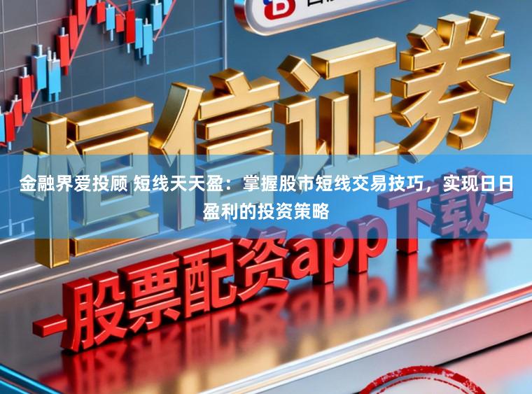 金融界爱投顾 短线天天盈：掌握股市短线交易技巧，实现日日盈利的投资策略