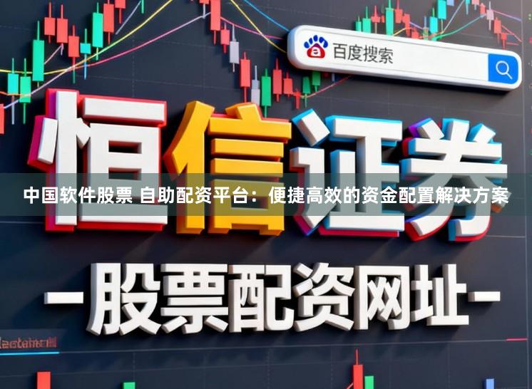 中国软件股票 自助配资平台：便捷高效的资金配置解决方案