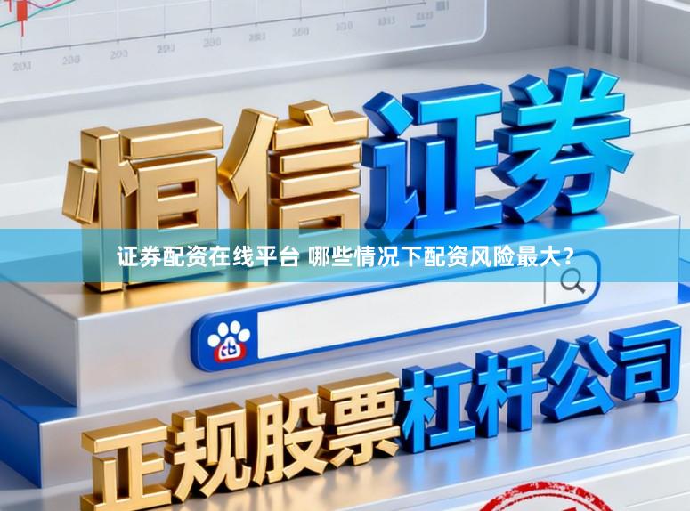 证券配资在线平台 哪些情况下配资风险最大？