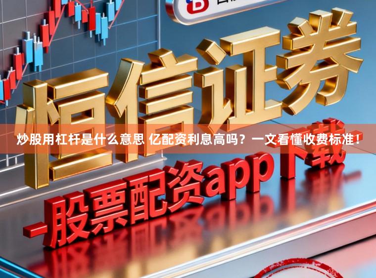炒股用杠杆是什么意思 亿配资利息高吗？一文看懂收费标准！